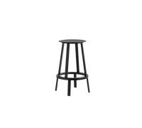 HAY Revolver Tabouret de Bar Bas Noir