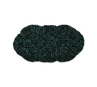 HAY Tapis de porte Coco 40x80 cm Swirl black