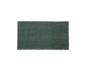 HAY Tapis kelim Moiré 52x95 cm Emerald green