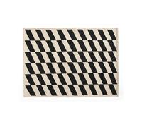 HAY Tapis Kilim Shift 140x200 Noir