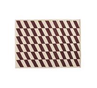 HAY Shift Kilim Tapis 140x200 Bordeaux