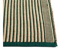 HAY Tapis 200x140cm noir, vert LxlxH 200x140x1cm