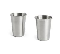 HAY Tasse Outdoor Market Acier inoxydable. 350 ml. lot de 2
