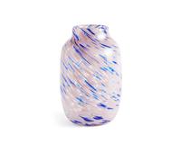 HAY Vase Splash Round L 30 cm Light pink-blue