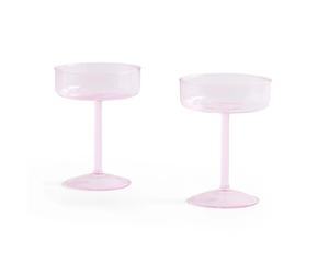 HAY Verre coupe Tint 20 cl lot de 2 Rose