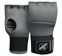 Hayabusa Bandes de Boxe en Gel Rapide pour Gants de Boxe, MMA, Muay Thai, Kickboxing (Gris, XL)