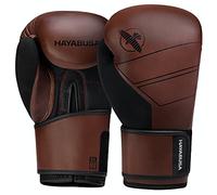 Hayabusa Gants de Boxe en Cuir S4 pour Femmes et Hommes - Marron, 12 oz