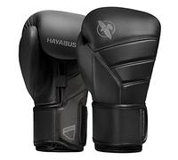 Hayabusa Gants de Boxe T3 Cuir Kanpeki Full Noir - 12 oz - Noir
