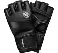 Hayabusa - Gants de boxe T3 MMA, de Kickboxing, d’entraînement, sac de frappe, 4 oz L Noir