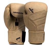Hayabusa T3 LX Gants de Boxe en Cuir pour Homme et Femme pour l'entraînement avec Sac Lourd et Mitaines - Marron Clair, 340,2 g