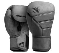 Hayabusa T3 LX Gants de Boxe en Cuir pour Hommes et Femmes pour l'entraînement avec Sac Lourd et Gants de Travail - Ardoise, 340,2 g