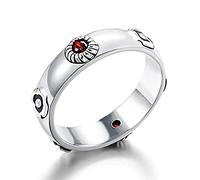Hayao Miyazaki Bague en argent S925 pour femme Cosplay Howl Sophie Costume Bijoux pour femmes et filles, taille unique, Argent, Cristal