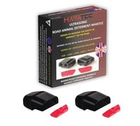 Hayatec Sifflet de voiture à ultrasons pour animaux sauvages dont cerfs Animaux - Petit kit adhésif de sécurité pour grille de voiture