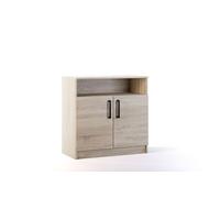 Hayato - commode - effet bois - 80 cm - Bois