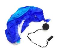 Hayaww Balles Pour La Danse Du Ventre, Eventail De Danse Oriental Voile De Danse Du Ventre Pour Femmes Balancer La Danse Du Ventre Pour La Danse Du Ventre,Les Spectacles,Les FêTes(Blanc+bleu+bleu lac)
