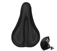 Hayaww Housse de selle en gel pour vélo d'appartement,Couvre Selle Velo Gel,Housse Selle de Velo Ultra Confortable,Housse Selle Velo Absorbant Les Chocs pour VTT Vélo de Route,E-Bike,Hommes,Femmes (B)
