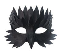 Hayaww Masque d'aigle Élégant masque d'oiseau demi Masques d'oiseau à Plumes Carnaval Demi Visage pour homme et femme costume d'Halloween de fête de carnaval (A)