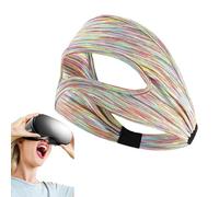 Hayaww Masque VR pour Les Yeux pour Oculus Quest 2,Bandeaux Anti-Transpiration pour Visage VR,VR Face Cover avec Sangle Élastique,Masques Respirants et lavables pour Oculus Go HTC Vive PS VR (A)