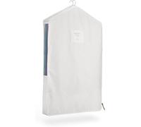 Hayden Hill Housse Vetements à Suspendre de Luxe en Coton Biologique - Housse Robe Court 101 cm - Housse Vetement Penderie Respirante pour le Rangement de Robes Longues et Manteaux -Neutre en Carbone