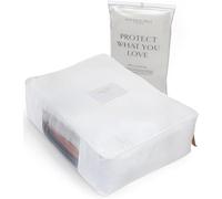 Hayden Hill Sac de Rangement Luxe en Coton Bio Pour Pulls - Convient à 7 Pulls en Tricot Fin - 45 cm - Sac à Vêtements Respirant - Certifié Neutre en Carbone