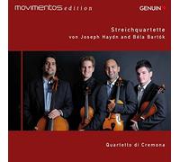 Quartetto di Cremona – Haydn, Bartok : Quatuors à cordes – Walter Genuin