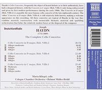 Haydn: Cello Concertos by J. Haydn [Compact Disc] NEUF