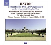 Haydn: Concertos for Two Lire Oganizzate [CD] NEUF