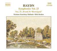Haydn, Franz Joseph – Symphonies vol. 23 nos 27, 28 et 31 – NAXOS