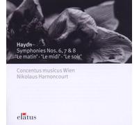 Haydn Harnoncourt - Elatus: Sinfonie Nn. 6 7 & 8 [Import]