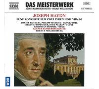 Haydn, J. – Concertos pour 2 «Lyres organisées» et orchestre – NAXOS