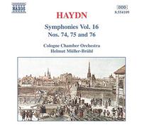 Haydn – Symphonies vol. 16, nos 74–76 – Orchestre de Chambre de Cologne
