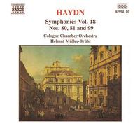 Haydn, J. - Haydn : Symphonies vol.18 Nos 80, 81 & 99