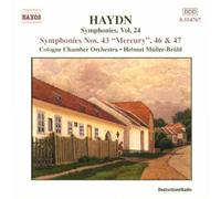 Haydn, J. - Haydn: Symphonies, Vol. 24--Nos. 43, 46, & 47 by Haydn, J. (2001) Audio CD