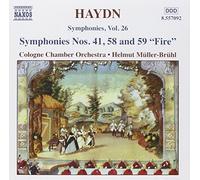 Haydn, J. – Symphonies vol. 26 : nos 41, 58, 59 – NAXOS