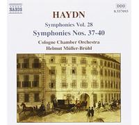 Haydn, J. – Symphonies vol. 28 : N° 37–40 – CD – NAXOS