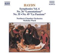 Haydn, J. - Haydn : symphonies vol.6 Nos 26, 35 & 49