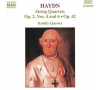 Kodály Quartet – Haydn : Quatuors à cordes Op. 2 & 42 – CD – NAXOS