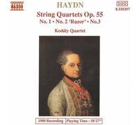 Haydn, J. – Quatuors à cordes Opus 55 nos 1-3 – NAXOS