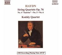 J. Haydn – Quatuors à cordes Op. 76 nos 4-6 – NAXOS