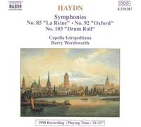 Haydn, J. – Symphony 85/92/103 – NAXOS