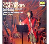 Haydn Joseph (Komponist) Kurt Sanderling (Dirigent) und Eugen Jochum (Dirigent) - Joseph Haydn "Symphonien", Nr. 45 "Abschieds-Symphonie" (Dirigent Kurt Sanderling, Staatskapelle Dresden); Nr. 103 "Mit dem Paukenwirbel" (Dirigent Eugen Jochum, Symphonie-Orchester des Bayerischen Rundfunks).