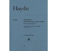 Haydn Joseph - Variations Sur L'Hymne Gott Erhalte - Piano
