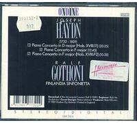 Haydn: Piano Concertos In D, F & F