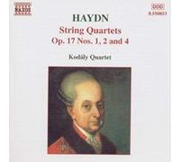Haydn : Quatuors à cordes Op. 17, n° 1, 2 et 4