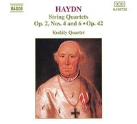 Quatuor Kodaly – Haydn : Quatuors à cordes Op. 2 n° 4 et n° 6, Op. 42