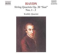 Haydn : Quatuors à cordes Op. 20, n° 1, 2 et 3