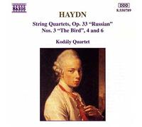 Haydn : Quatuors à cordes Op. 33 n° 3, 4 et 6