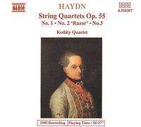 Haydn – Quatuors à cordes Op. 55, n° 1, 2 et 3 – NAXOS