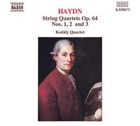 Haydn – Quatuors à cordes Op. 64, n° 1, 2 et 3 – NAXOS Deutschland Musik & Video Vertriebs-GmbH