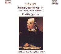 Haydn – Quatuors à cordes Op. 74, n° 1, 2 et 3 – NAXOS